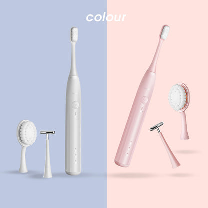 Moemi ultrasonic electric toothbrush with soft hair for adult