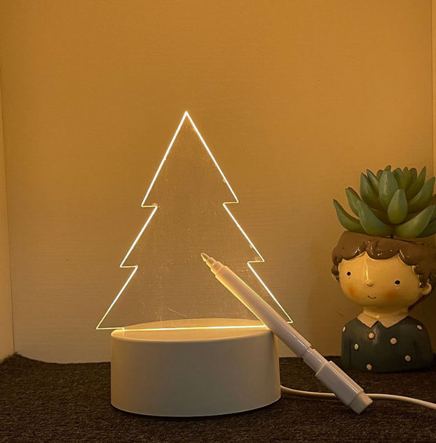 Xiaoye Lantern Hand Writing Board Activity Luminous Acrylic Noteboard